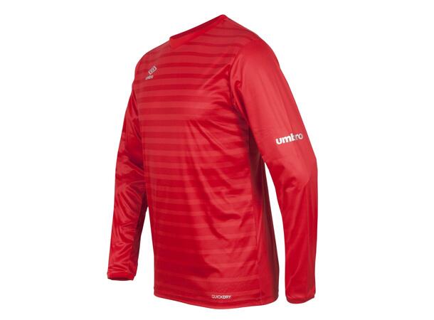 UMBRO Sublime LS Jersey Rød XXL Langermet sublimert spillertrøye 