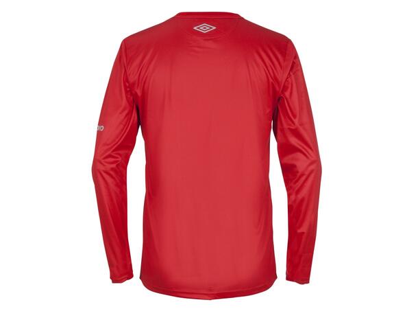 UMBRO Sublime LS Jersey Rød XXL Langermet sublimert spillertrøye 