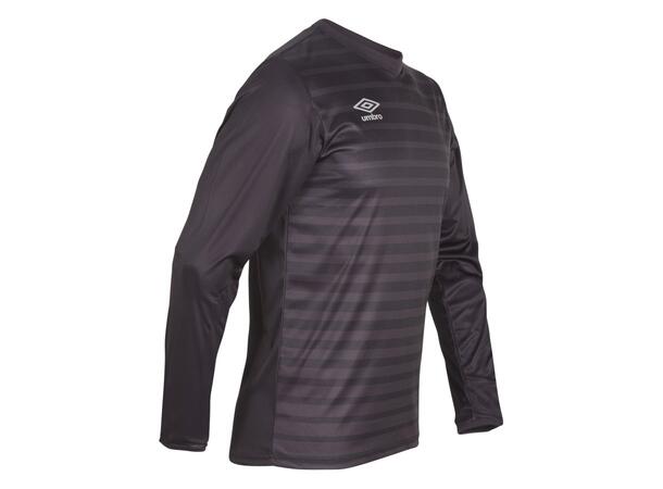 UMBRO Sublime LS Jersey Sort XL Langermet sublimert spillertrøye 