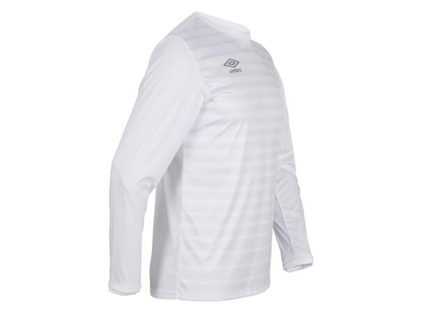 UMBRO Sublime LS Jersey jr Hvit 164 Langermet sublimert spillertrøye 