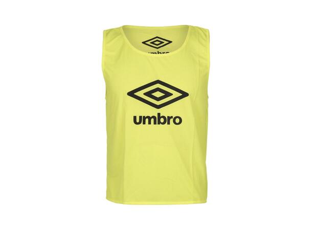 UMBRO Core Mark Vest Neongul JR Markeringsvest i mesh med logo 