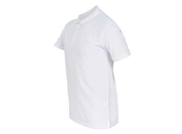 UMBRO Core Polo Hvit XL Klassisk pikétrøye i bomull 