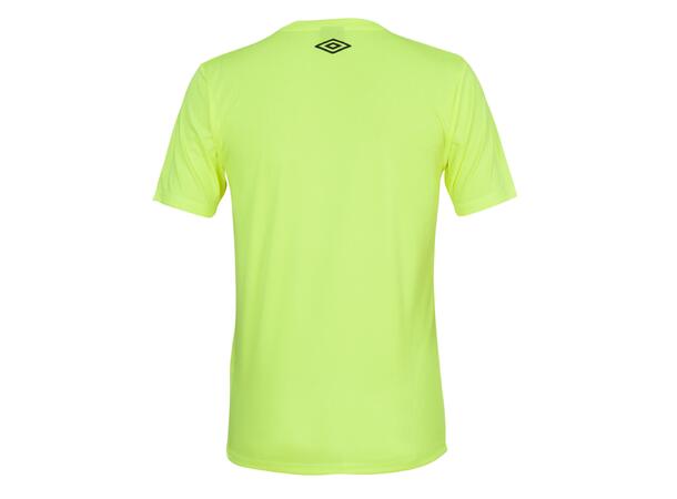 UMBRO Core Poly Tee Neongul XXL Enkel, teknisk trøye i polyester 
