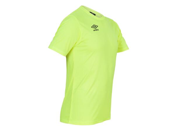 UMBRO Core Poly Tee Neongul 3XL Enkel, teknisk trøye i polyester 