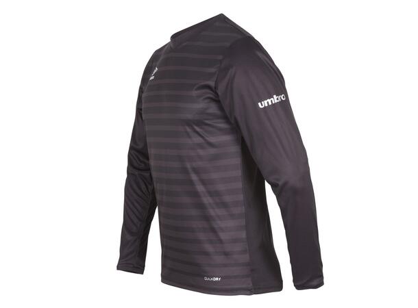 UMBRO Sublime LS Jersey Sort S Langermet sublimert spillertrøye 
