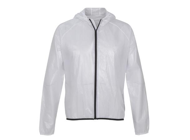 FIBRA Elite Bike Rain Jacket Hvit XXL Regnjakke for syklister 
