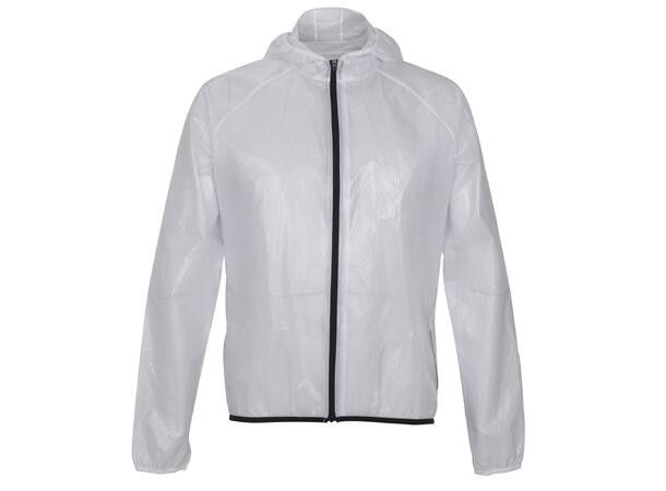 FIBRA Elite Bike Rain Jacket Hvit XXL Regnjakke for syklister 