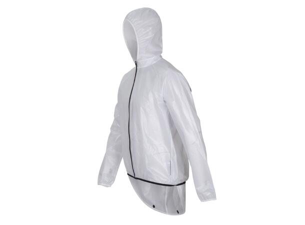 FIBRA Elite Bike Rain Jacket Hvit XXL Regnjakke for syklister 
