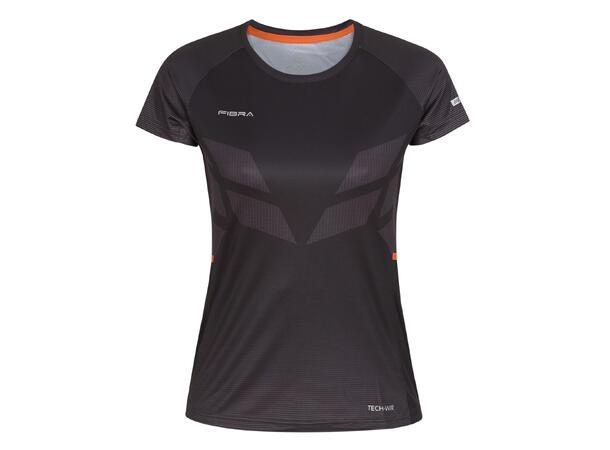 FIBRA Sync Tee W Sort XL Lett komfortabel T-skjorte for dame 