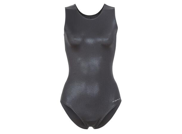 FIBRA Gym Leotard Basic W Sort 164 Turndrakt uten arm 