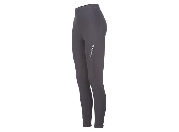 FIBRA Sync Long Tights Warm W Sort XXL Varm tights med lett kompresjon 