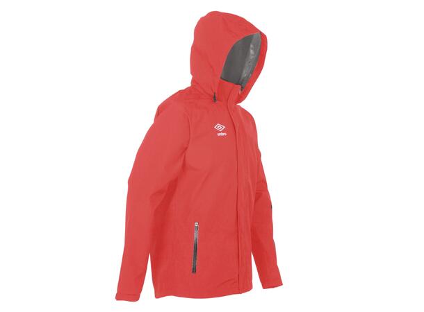 UMBRO Core Rain Jacket Rød XS Regnjakke med god ventilasjon 