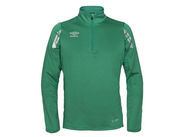UMBRO Core Sweat Half Zip Grønn 3XL Treningsgenser i teknisk kvalitet 