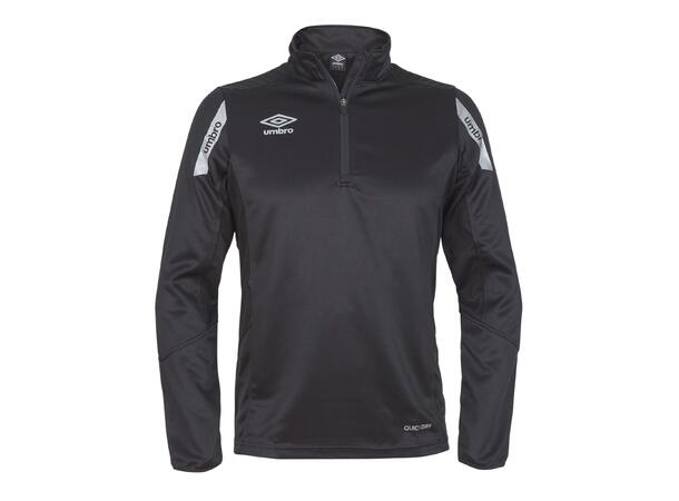 UMBRO Core Sweat Half Zip Sort XXL Treningsgenser i teknisk kvalitet 