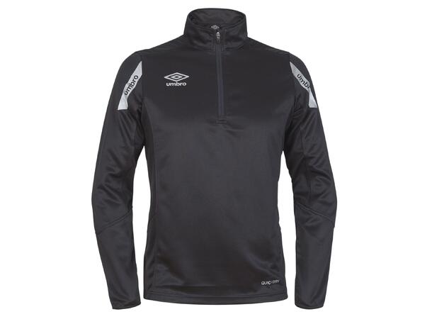 UMBRO Core Sweat Half Zip Sort XXL Treningsgenser i teknisk kvalitet 