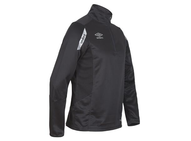 UMBRO Core Sweat Half Zip Sort XXL Treningsgenser i teknisk kvalitet 