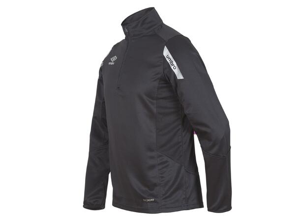 UMBRO Core Sweat Half Zip Sort XXL Treningsgenser i teknisk kvalitet 