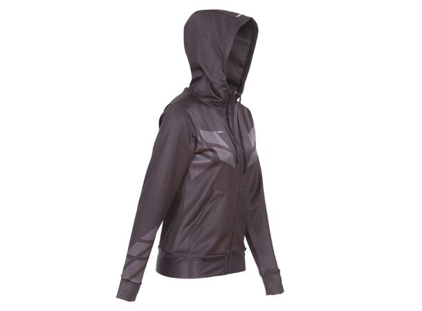 FIBRA Sync Hood Zip W Sort XS Hettejakke med børstet innside 