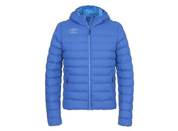 UMBRO Core Isopad Jacket jr Blå 140 Vattert jakke med hette til junior 