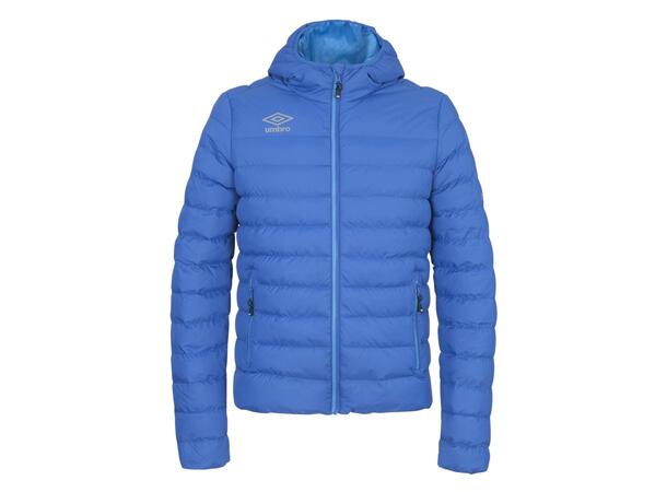 UMBRO Core Isopad Jacket jr Blå 140 Vattert jakke med hette til junior 