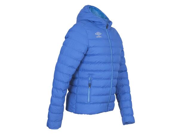 UMBRO Core Isopad Jacket jr Blå 140 Vattert jakke med hette til junior 