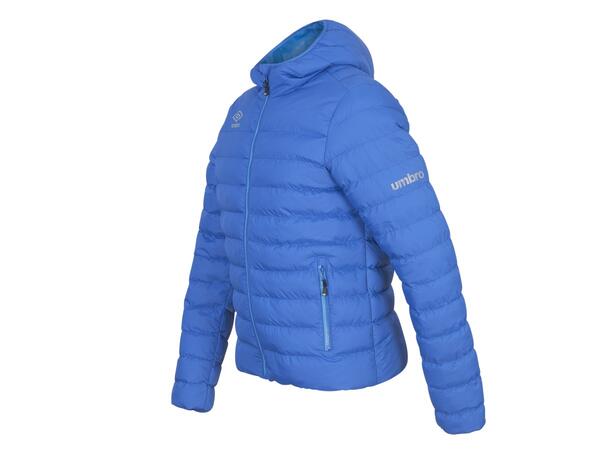 UMBRO Core Isopad Jacket jr Blå 140 Vattert jakke med hette til junior 