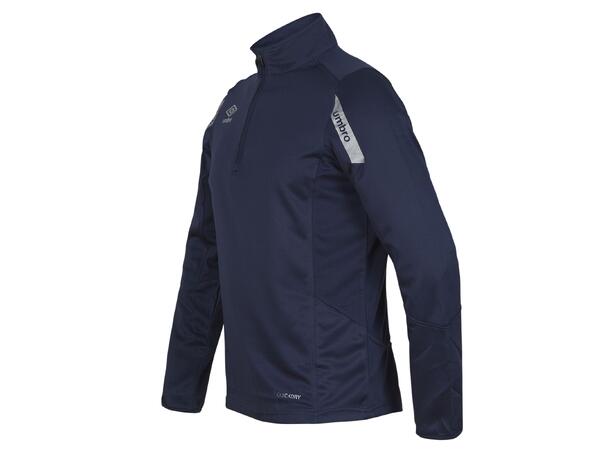 UMBRO Core Sweat Half Zip J Marine 116 Treningsgenser i teknisk kvalitet 