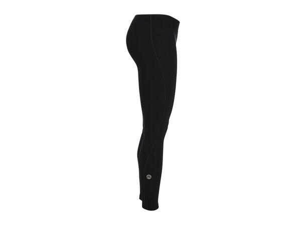 FIBRA Sync Long Tights Warm Jr Sort 152 varm tights med børstet innside 