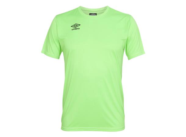 UMBRO Core Poly Tee Neongrønn 3XL Enkel, teknisk trøye i polyester 