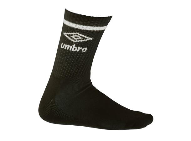 UMBRO Core Tennis Socks 3 pk Sort 30-34 Gode tennissokker 