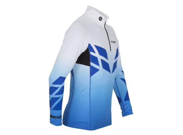 FIBRA Sync Ski Race Top Blå 3XL Tettsittende langrennstrøye 
