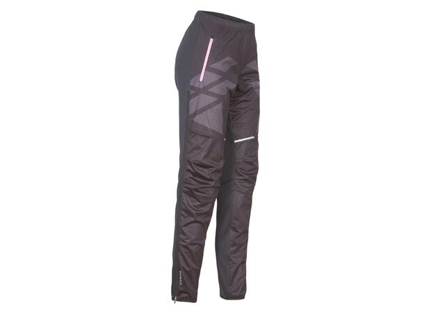 FIBRA Sync Hybrid Pant W Sort XL Praktisk vindtett bukse med stretch 