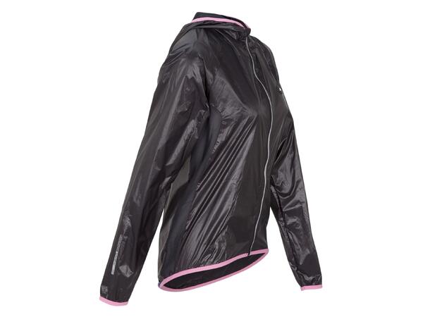 FIBRA Xtrm Pack Jck Hood W Sort L Vind og vanntett hettejakke 