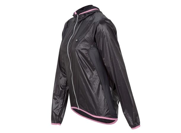 FIBRA Xtrm Pack Jck Hood W Sort L Vind og vanntett hettejakke 