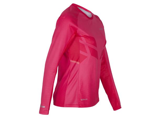 FIBRA Sync Tee Ls W Rosa S Lett komfortabel Trøye 