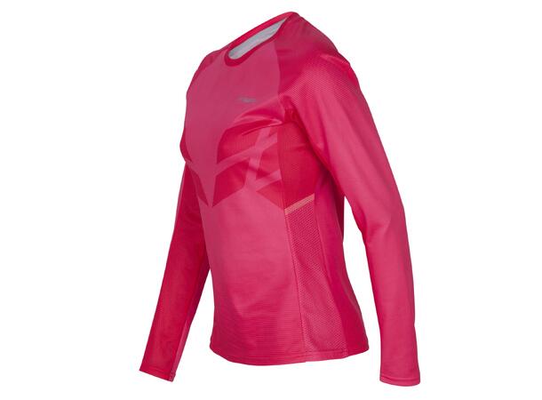FIBRA Sync Tee Ls W Rosa S Lett komfortabel Trøye 