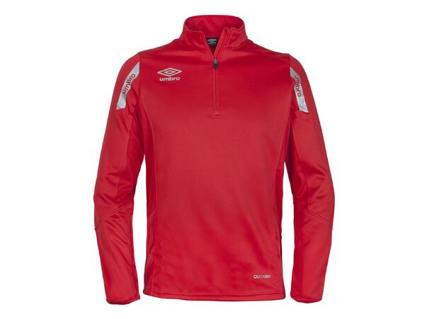 UMBRO Core Sweat Half Zip Rød 3XL Treningsgenser i teknisk kvalitet 