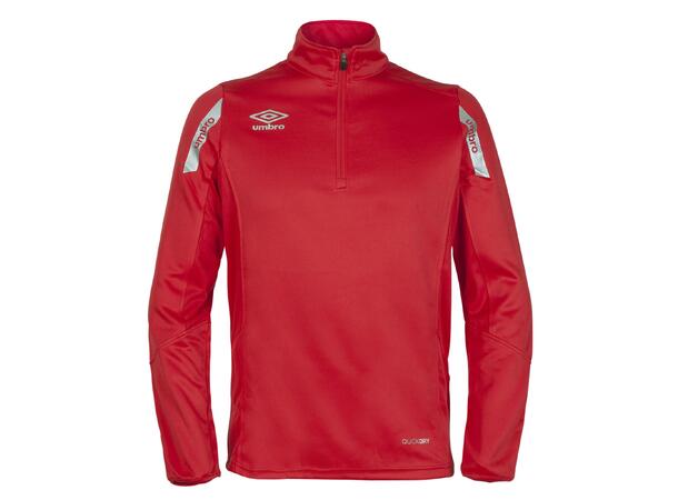 UMBRO Core Sweat Half Zip Rød 3XL Treningsgenser i teknisk kvalitet 