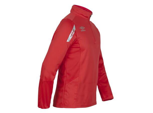 UMBRO Core Sweat Half Zip Rød 3XL Treningsgenser i teknisk kvalitet 