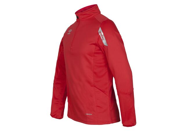 UMBRO Core Sweat Half Zip Rød 3XL Treningsgenser i teknisk kvalitet 