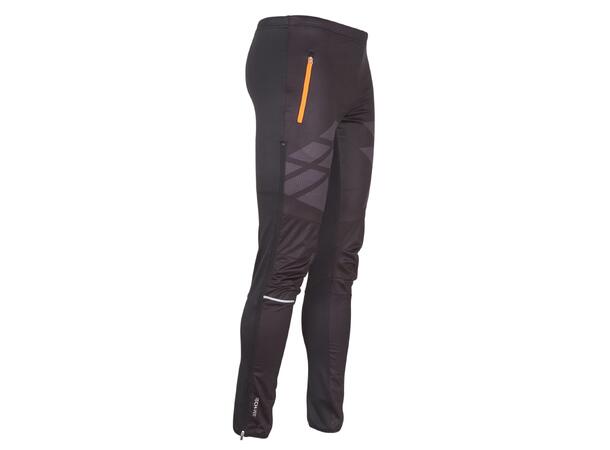 FIBRA Sync Hybrid Pant Jr Sort 164 Praktisk vindtett bukse med stretch 