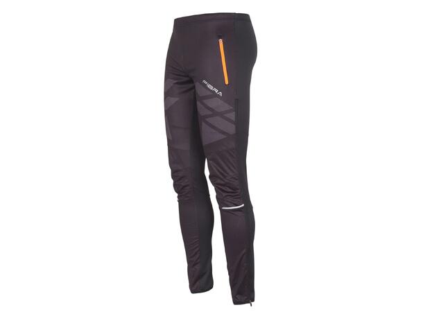 FIBRA Sync Hybrid Pant Jr Sort 164 Praktisk vindtett bukse med stretch 