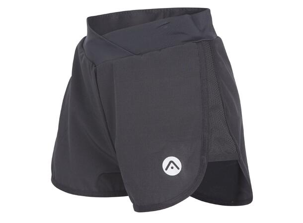 FIBRA Sync Run Shorts W Sort L Lett løpeshorts til dame 