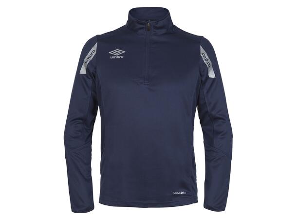 UMBRO Core Sweat Half Zip Marine S Treningsgenser i teknisk kvalitet 
