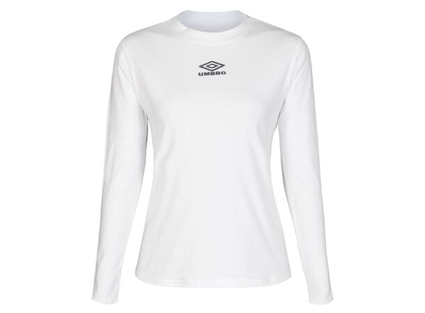 UMBRO Core X LS Tee W Hvit 34 Langarmet t-skjorte 