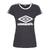 UMBRO Core X Legend Tee W Sort 36 T-skjorte til dame i bomull 