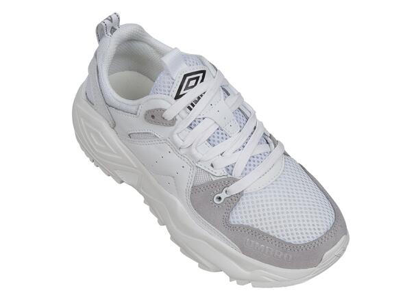 UMBRO Runner Sneaker Hvit/Hvit 44 Bumpy joggesko med kraftig såle