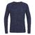 ST Cable Knit Sweater Marine L Tynn, finstrikket fritidsgenser 