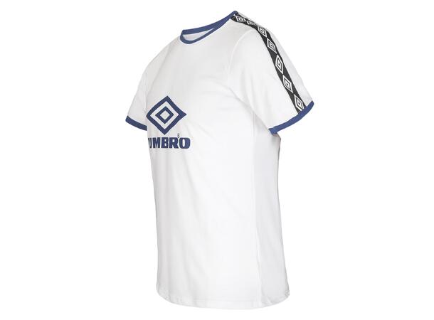 UMBRO Core X Legend Tee J Hvit 116 Tøff bomulls t-skjorte til barn 