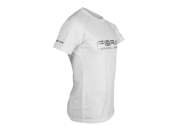 FIBRA Xtrm Tee Hvit M Lett og luftig trøye med smal passform 